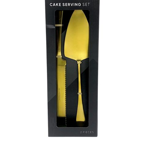 Cake serving set 2 Pcs - 2Ass Color