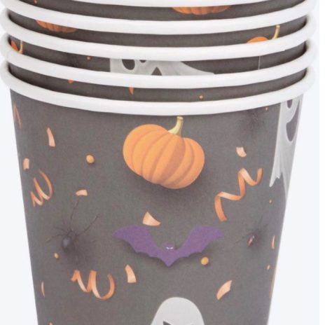 Halloween beker zwart