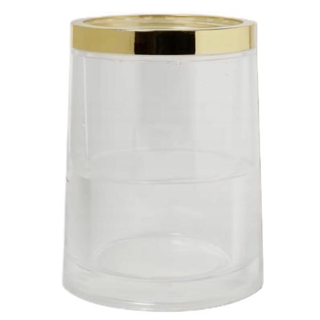 Wine bottle bucket goud