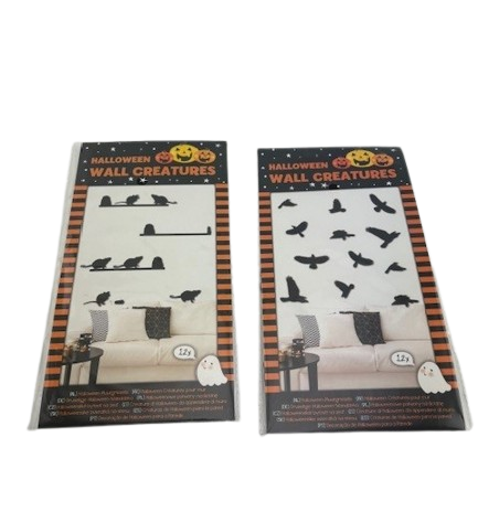 Halloween wall creatures