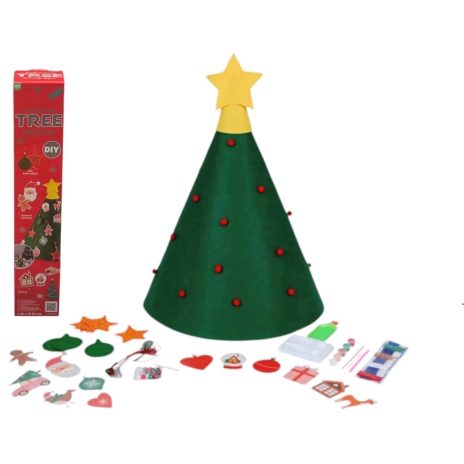 DIY Felt Xmas tree 2ass