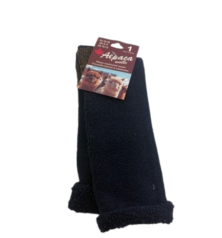 Alpaca Farm Heavy Cushioned Socks 1Pck Navy