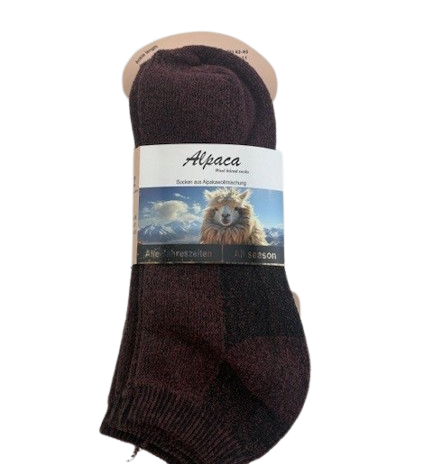 Alpaca Wool Blend socks 2Pck
