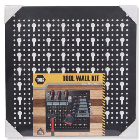Gereedschapswand metaal 40x40cm